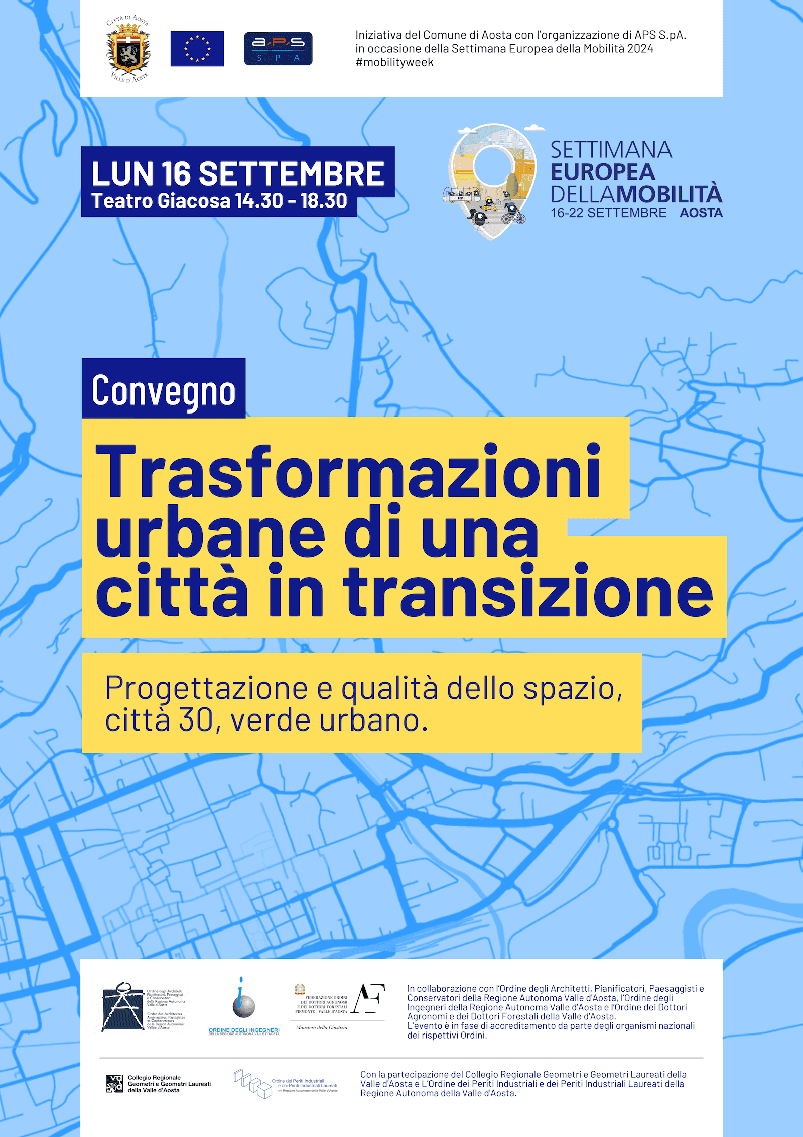Mobility Week - Locandina convegno 16.09