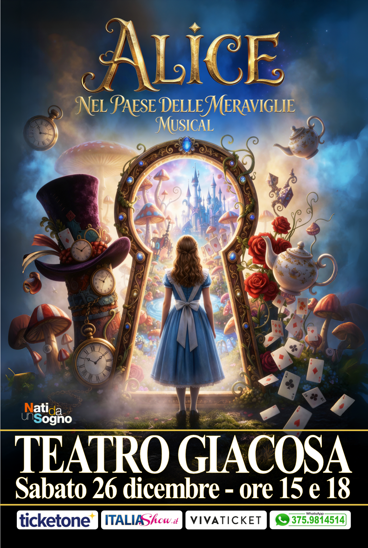 Alice nel Paese delle Meraviglie Musical è un’Opera originale italiana